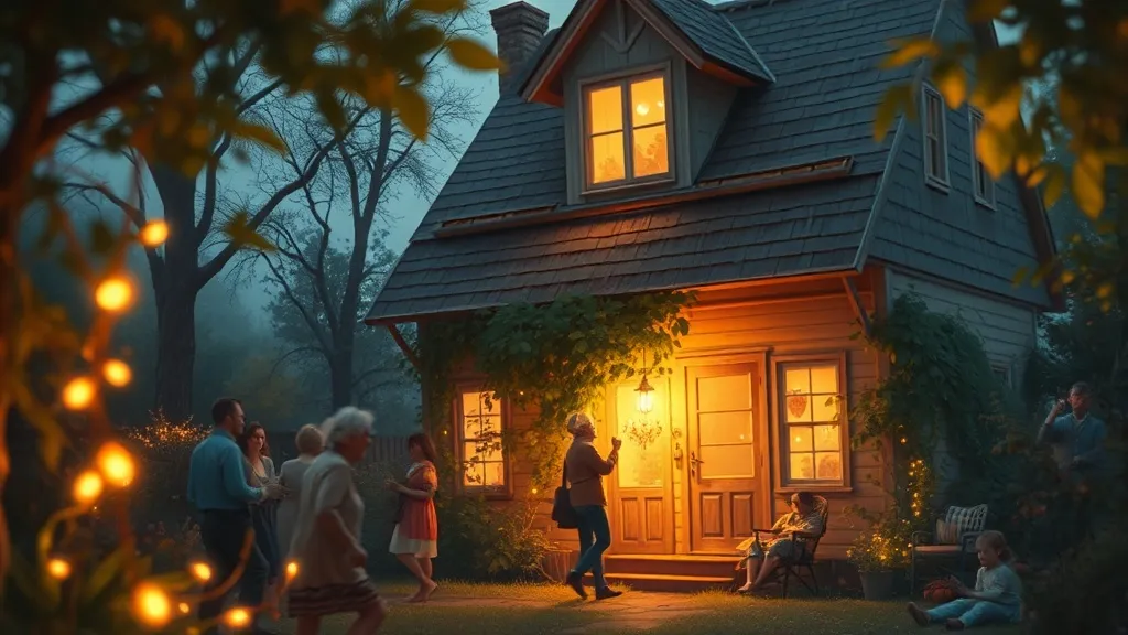 Dream symbol: deceased grandmother's home: scenarios: Dream About a Party at Your Deceased Grandmother's Home