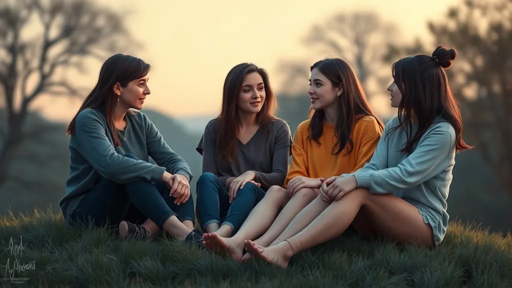 Dream symbol: sitting with friends and sister: symbolism: Trust and Reliability within Relationships