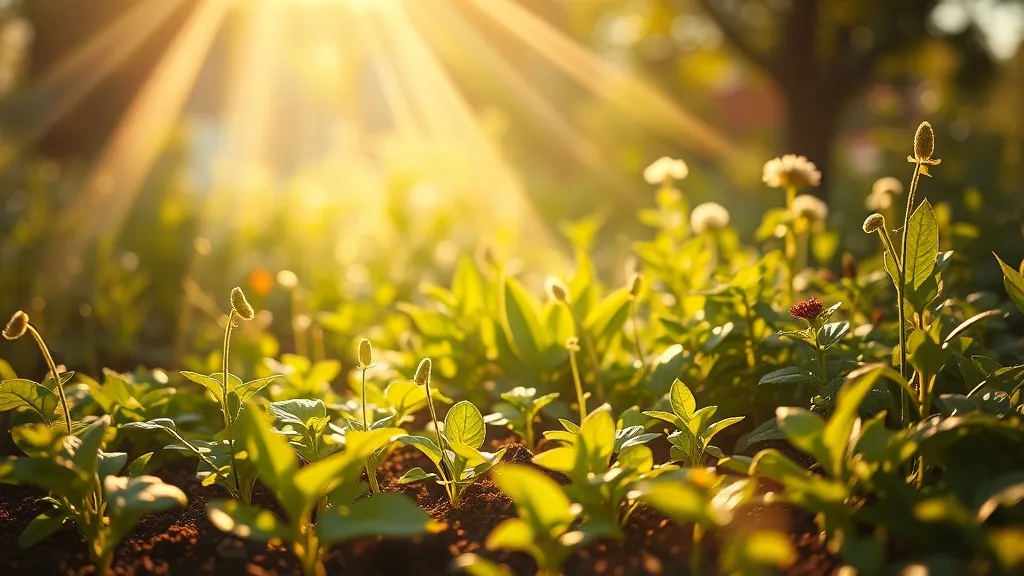 Dream symbol: garden with plants: symbolism: Representation of Spiritual Awakening