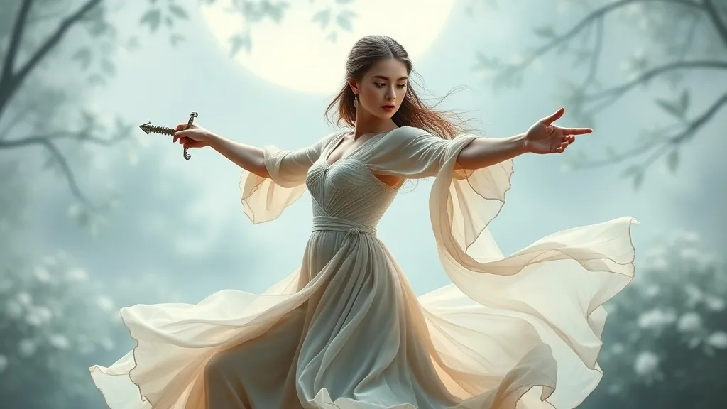 Dream symbol: girl with sword: scenarios: Dreaming of a Girl Dancing with a Sword