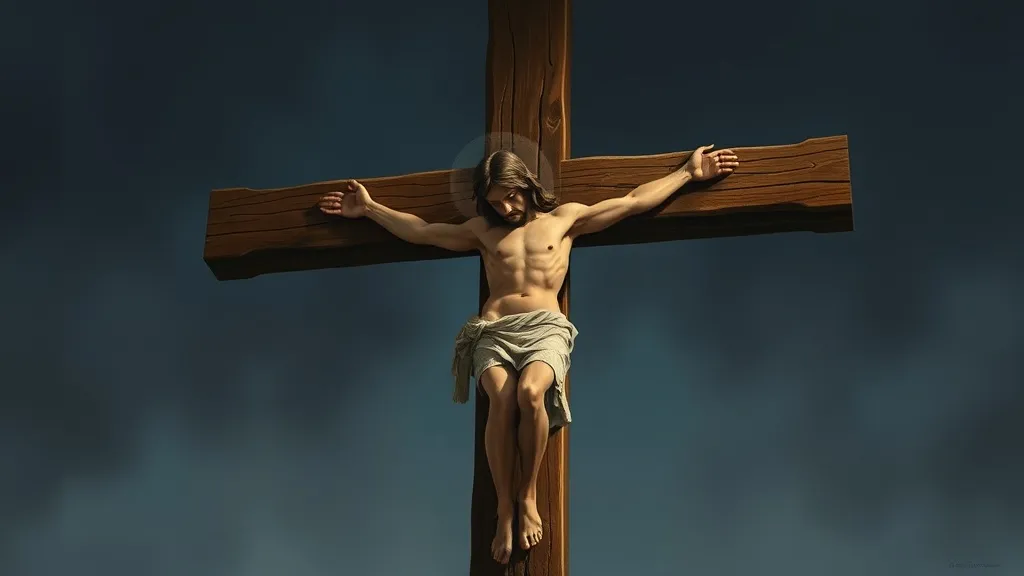 Dream symbol: heavy cross with christ: symbolism: Suffering and Perseverance