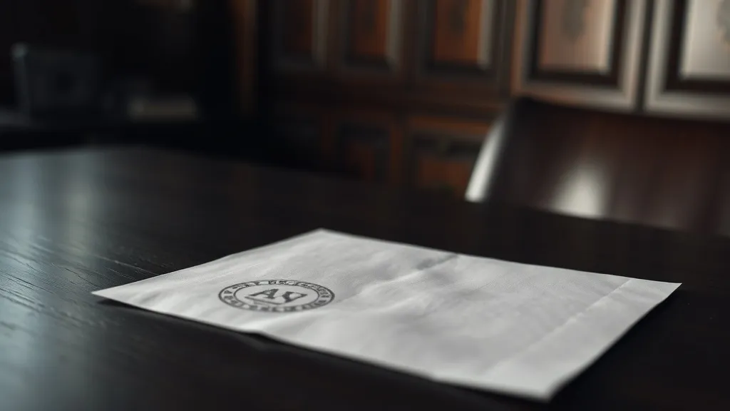 Dream symbol: letter from lawyer: symbolism: Formal Communication and Important News