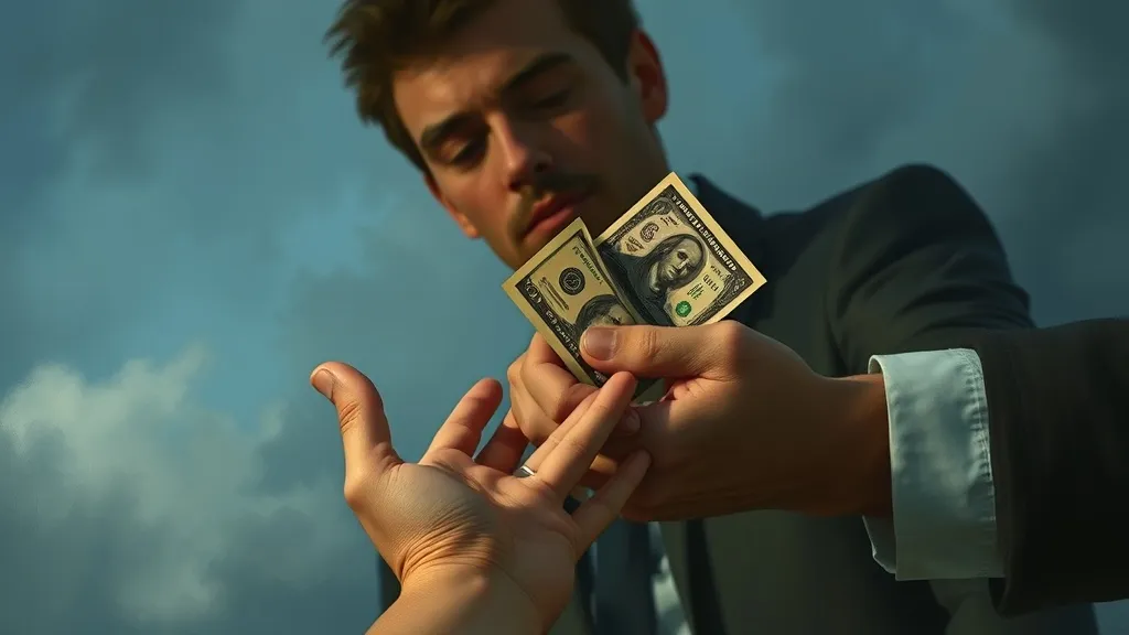 Dream symbol: man taking money: scenarios: Dream About a Man Taking Money and Then Returning It