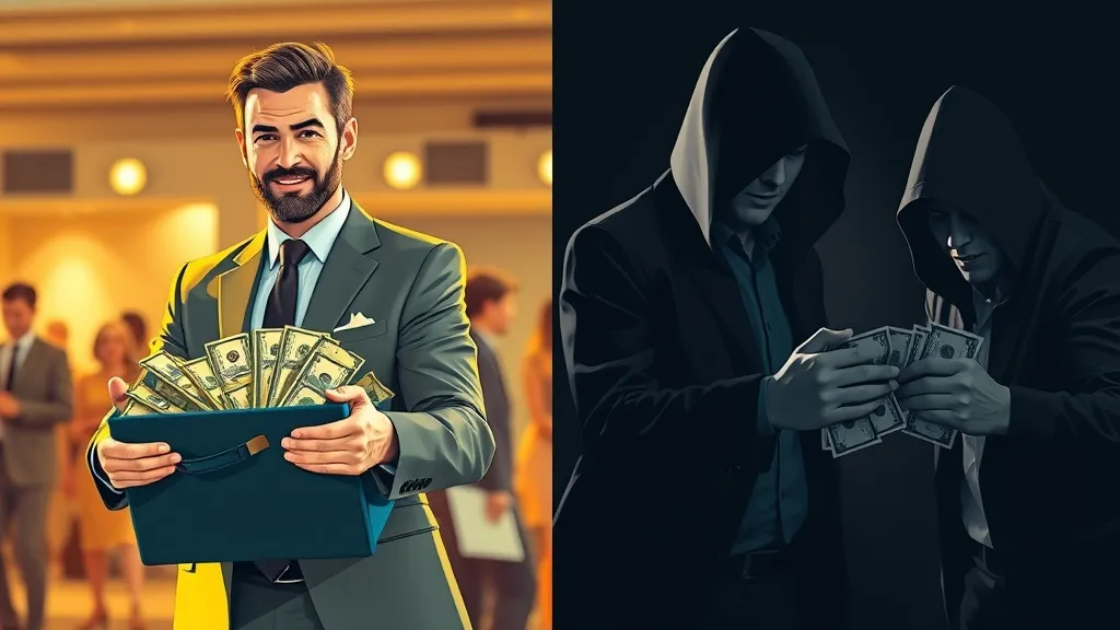 Dream symbol: man taking money: symbolism: Masculine Energy and Material Gain