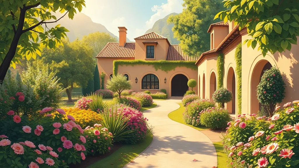 Dream symbol: beautiful compound: symbolism: Emotional Security and Stability
