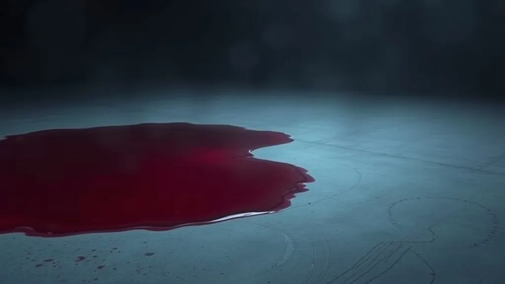 Dream symbol: pool of blood: scenarios: Dreaming of a Pool of Blood: Without a Visible Source