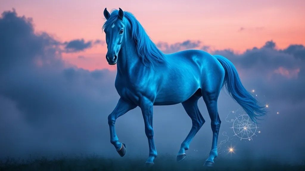 Dreaming of a Blue Horse Meaning and Symbolism