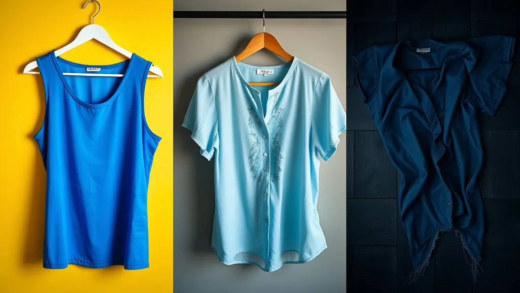Dream symbol: blue top: symbolism: Emotional Expression and Vulnerability