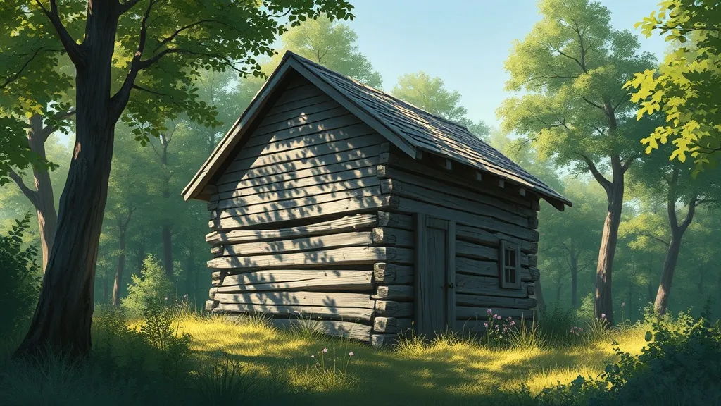 Dream symbol: board house: symbolism: Connection to Nature and the Earth