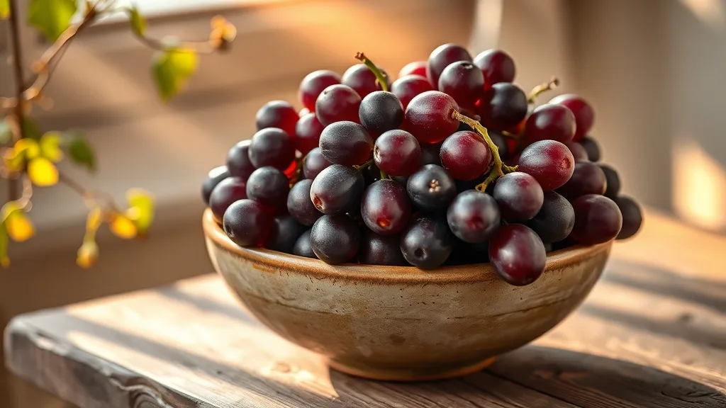 Dream symbol: bowl of grapes: symbolism: Representation of Spiritual Nourishment