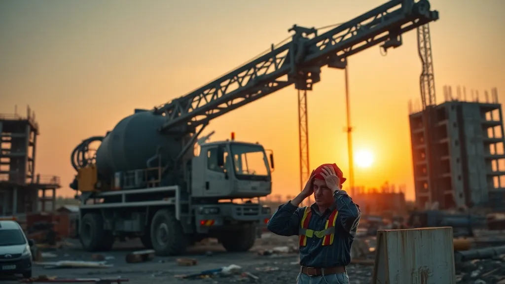 Dream symbol: concrete pump: symbolism: Warning About Overextension or Burnout