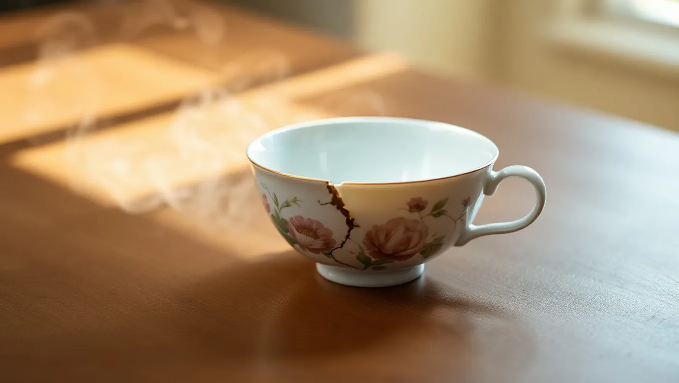 Dream symbol: cracked teacup: intro Dream symbol: cracked teacup: intro