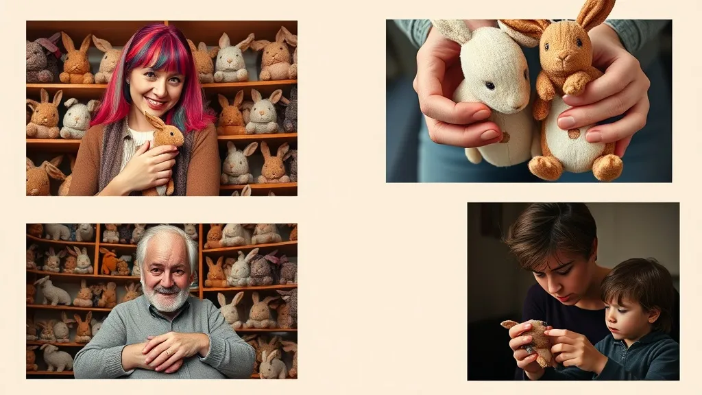 Dream symbol: cuddly toy rabbit: demographics: Collectors of Cuddly Toys
