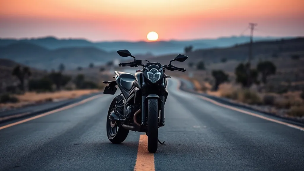 Dream symbol: dark motorcycle: symbolism: Representation of Personal Freedom and Independence