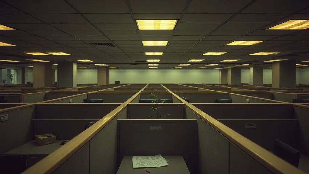 Dream symbol: dull office atmosphere: scenarios: Experiencing a Dreary, Depressing Office in a Dream
