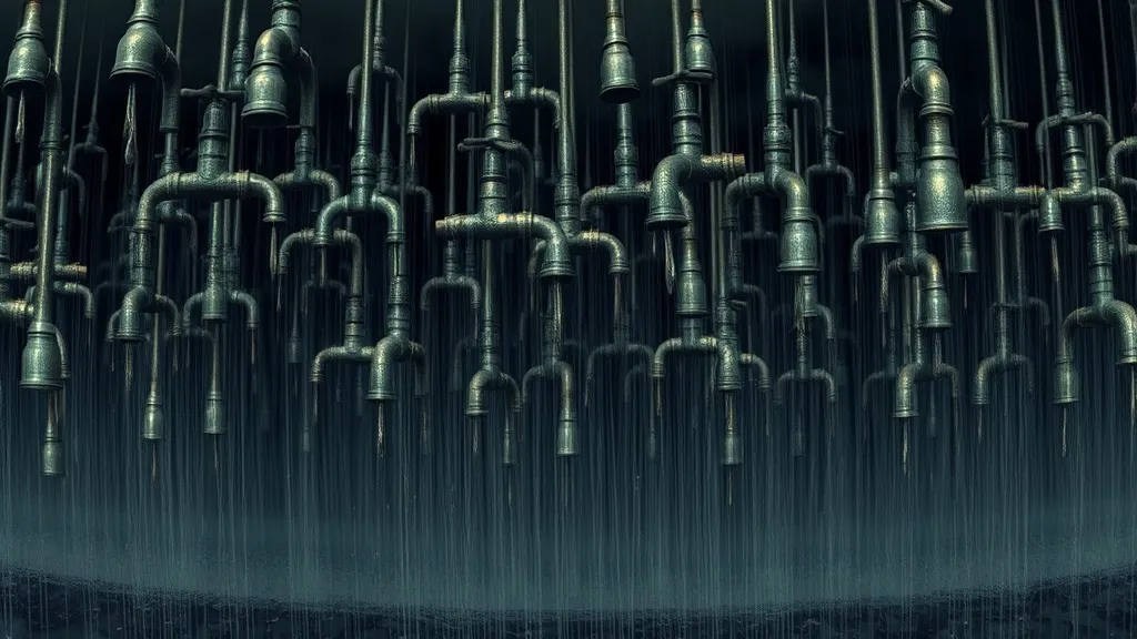 Dream symbol: rain of faucets: symbolism: Loss of Control and Powerlessness