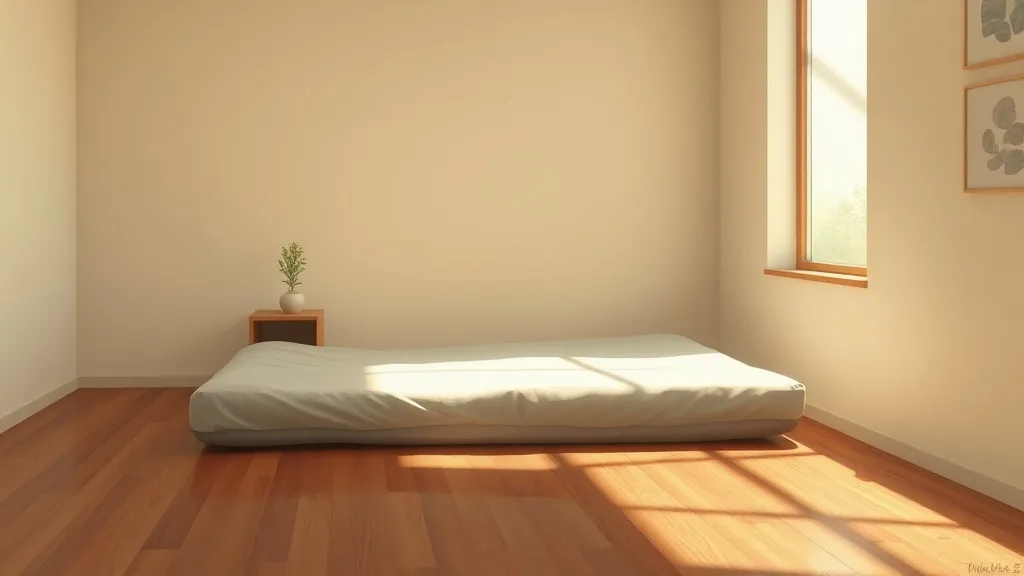 Dream symbol: floor bed: scenarios: Dreaming of a Comfortable Floor Bed