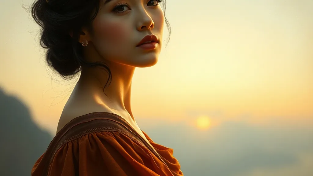 Dream symbol: foreign lady: symbolism: The Mysterious Muse: Creativity and Inspiration