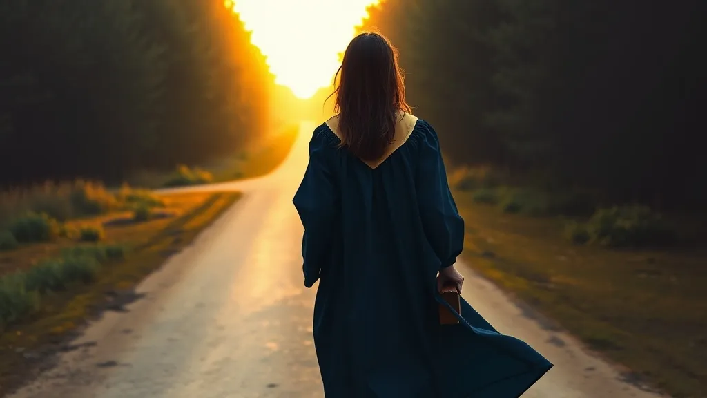 Dream symbol: graduation gown: symbolism: Moving Forward and Leaving the Past Behind