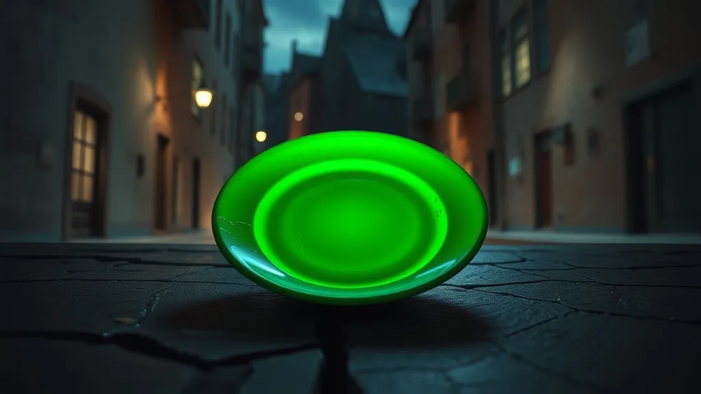 Dream symbol: green plate: scenarios: Dream About a Green Plate in a Strange Setting