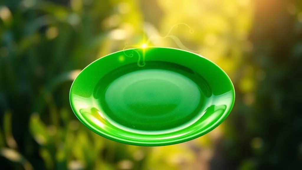 Dream symbol: green plate: symbolism: Hidden Talents and Potential