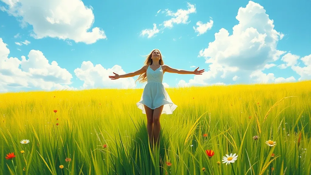 Dream symbol: green summer day: symbolism: Freedom and Liberation