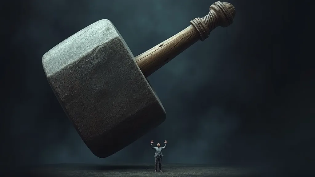 Dream symbol: huge mallet: symbolism: Feeling Overwhelmed and Powerless (Paradoxical)