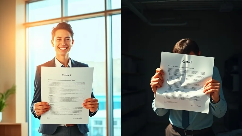 Dream symbol: job contract: symbolism: Professional Fulfillment or Dissatisfaction