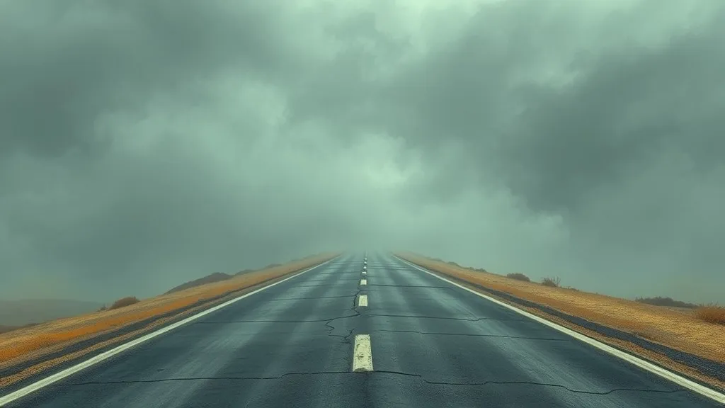 Dream symbol: long stretch of road: scenarios: Dream of a Long Road with No Exit
