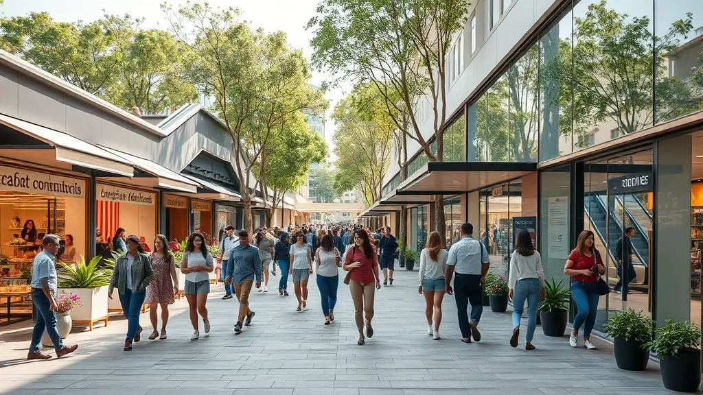 Dream symbol: mall with outside shops: intro Dream symbol: mall with outside shops: intro