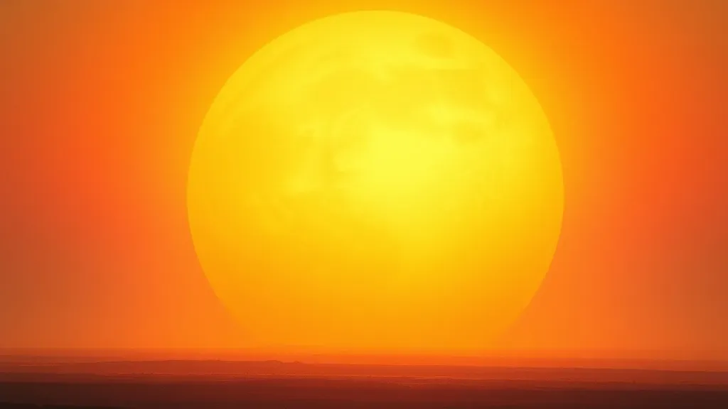 Dream symbol: massive sun: scenarios: Dreaming of a Sun So Big It Fills the Entire Sky