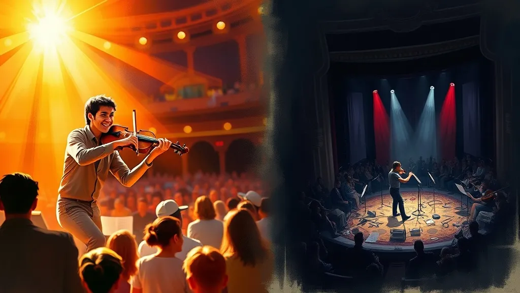 Dream symbol: music performance: scenarios: Dreaming of performing on a grand stage