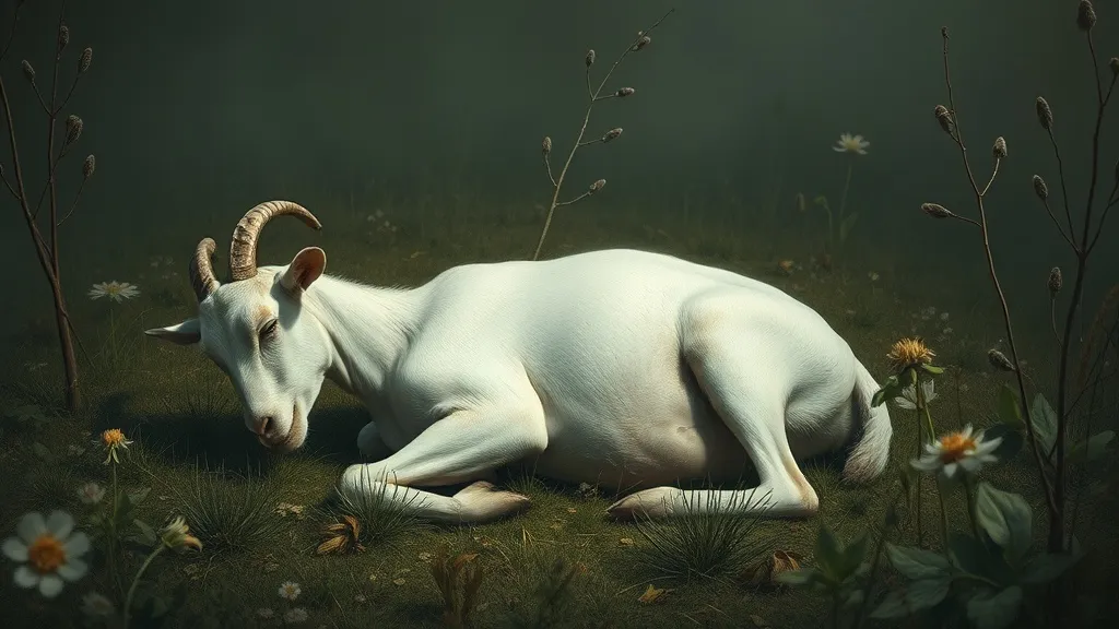 Dream symbol: pregnant goat: scenarios: Dream About a Pregnant Goat Dying