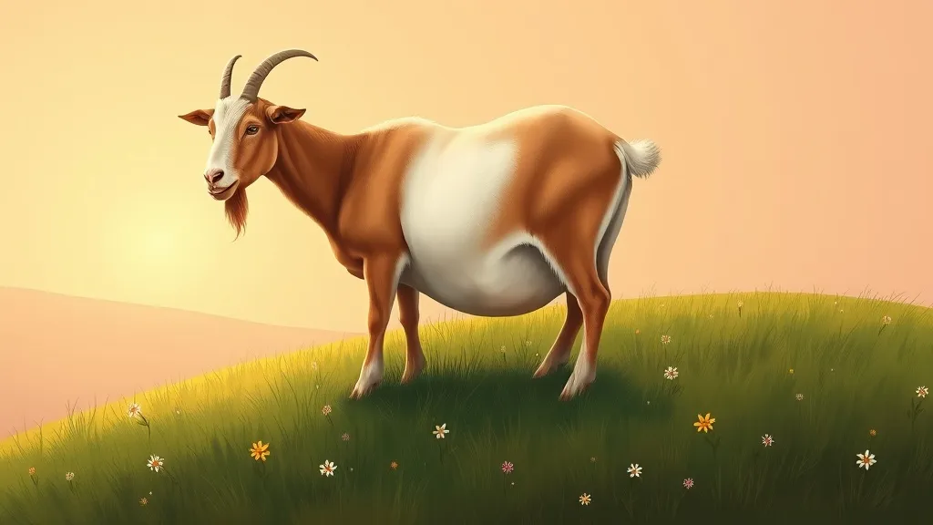 Dream symbol: pregnant goat: symbolism: Impending Change and New Beginnings