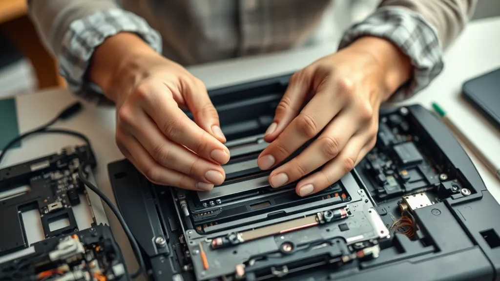 Dream symbol: printer: scenarios: Dream About Repairing a Printer Successfully
