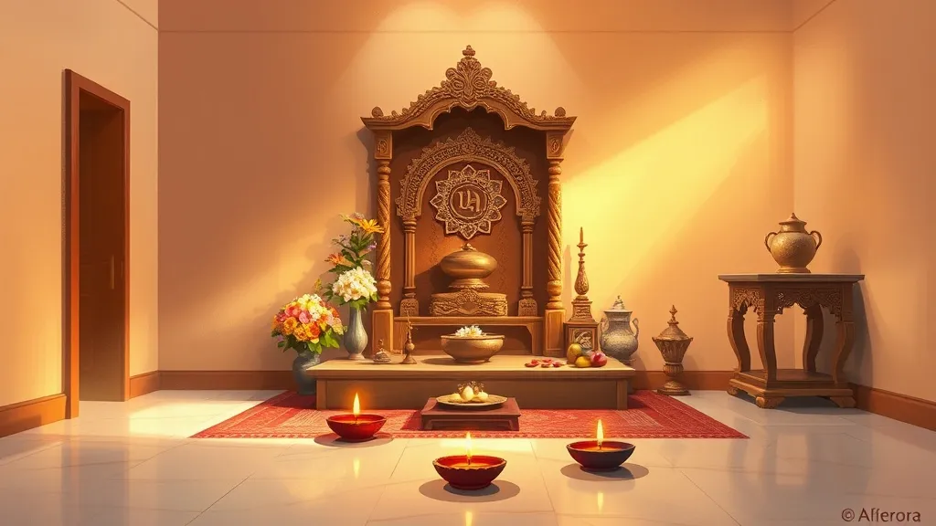 Dream symbol: puja room: symbolism: Preparing for a Significant Life Change