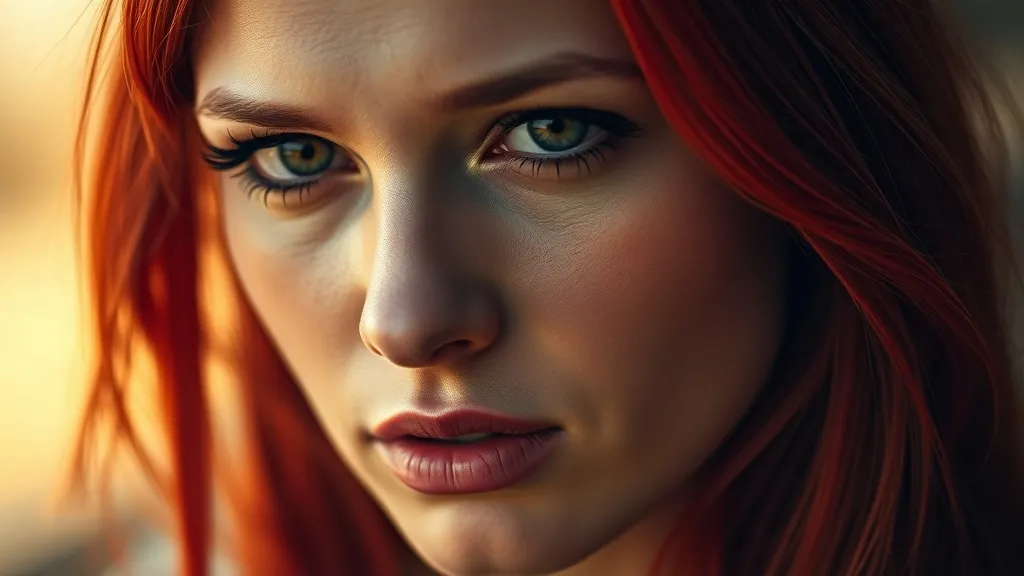 Dream symbol: female redhead face: scenarios: Dreaming of a Familiar Redhead Woman's Face
