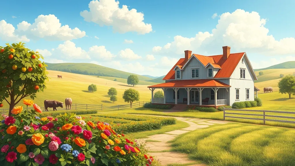 Dream symbol: rich homestead: symbolism: Desire for Domestic Bliss