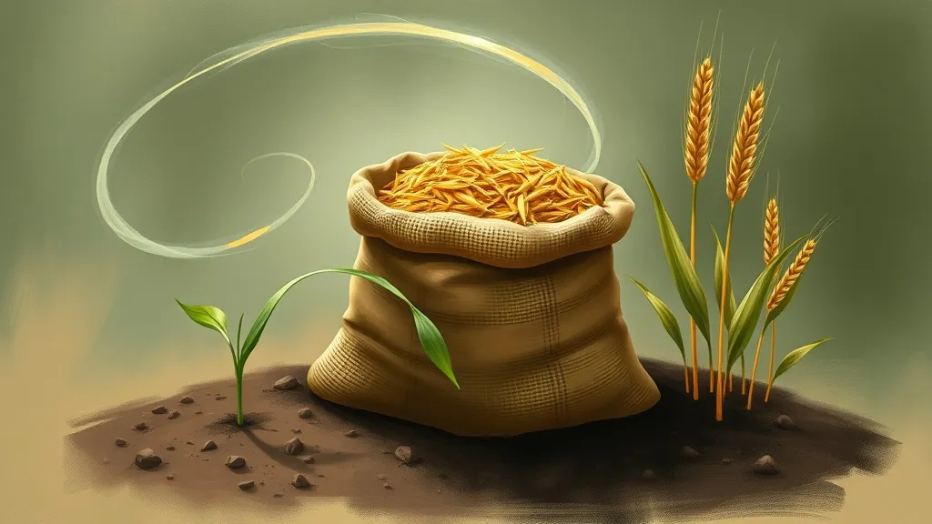 Dream symbol: sack of wheat: symbolism: The Cycle of Life and Death
