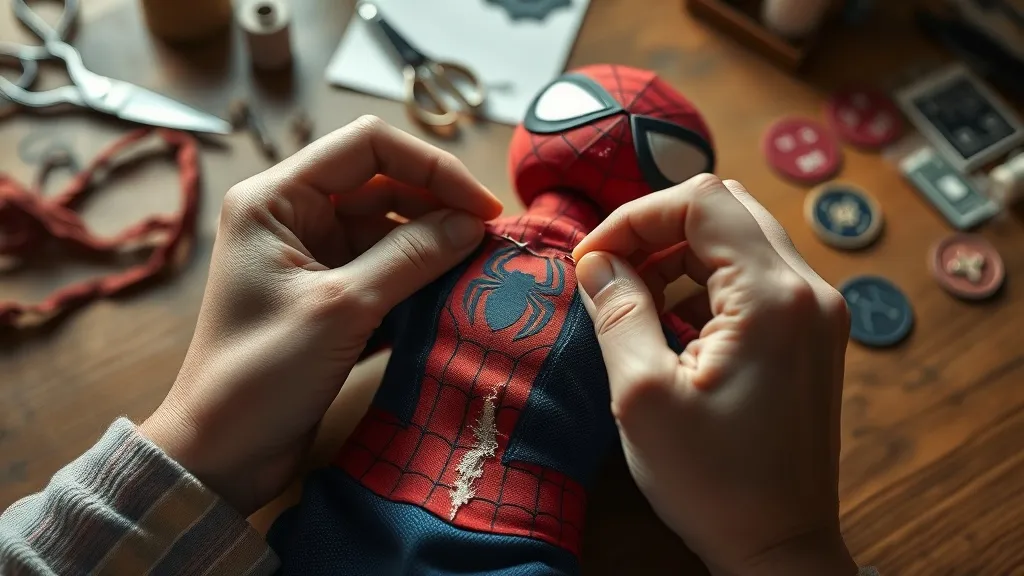 Dream symbol: spider man doll: scenarios: Dream about Repairing a Damaged Spider Man Doll