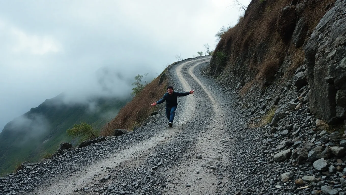 Dream symbol: steep road: scenarios: Dream about Slipping on a Steep Road Dream symbol: steep road: scenarios: Dream about Slipping on a Steep Road