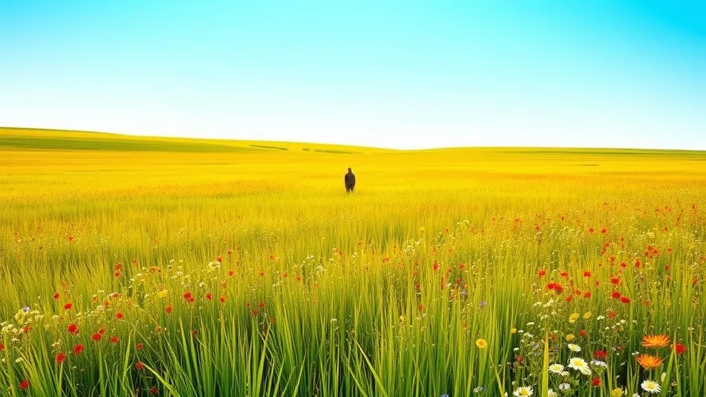 Dream symbol: steppe: scenarios: Dream of a fertile steppe