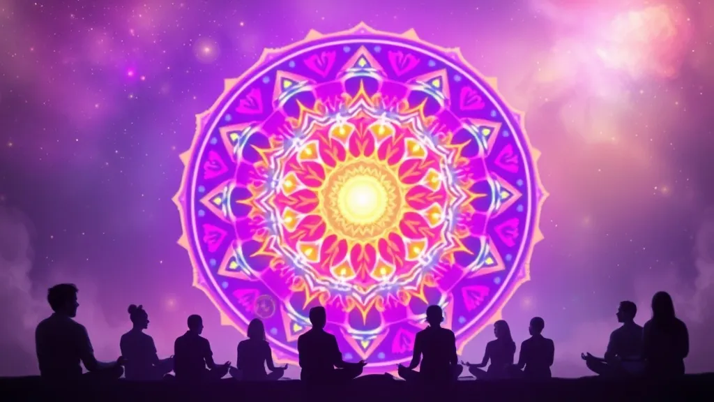 Dream symbol: technicolor rotating mandala: demographics: New Age and Esoteric Communities