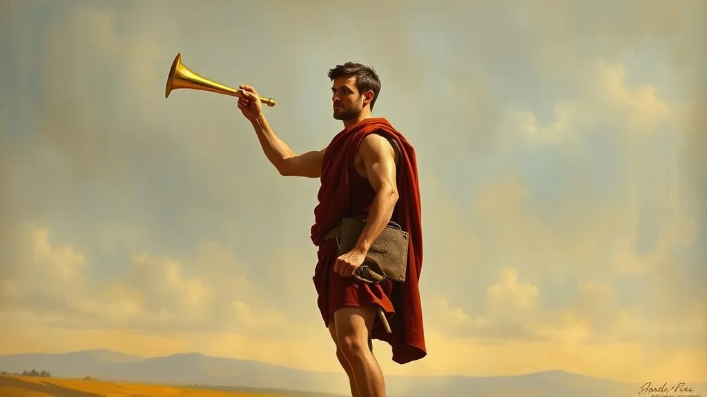 Dream symbol: trumpeter: symbolism: Summoning Courage and Bravery