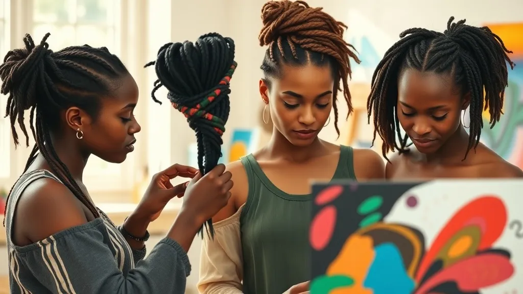 Dream symbol: african hair braiding: demographics: Women in Creative Fields and Braiding Dreams