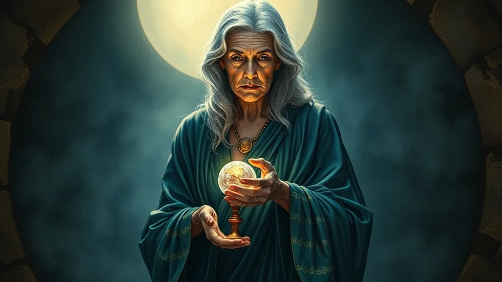 Dream symbol: elder lady: scenarios: Dreaming about an Elder Lady Performing a Ritual