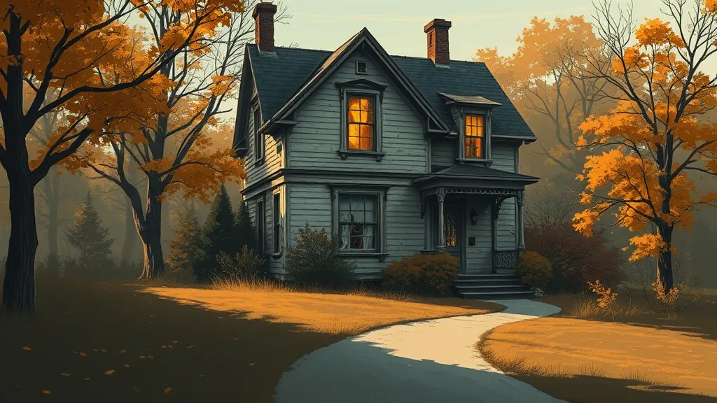 Dream symbol: old lady's house: symbolism: Facing Mortality and Acceptance of Aging