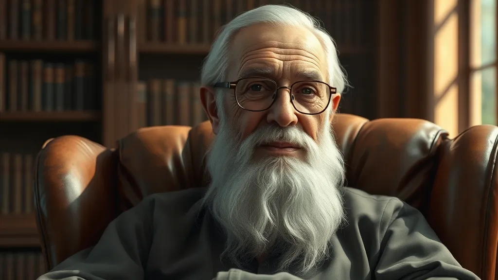 Dream symbol: older man with beard and glasses: scenarios: Dreaming of an Older Man with a Beard and Glasses: A Symbol of Wisdom and Experience