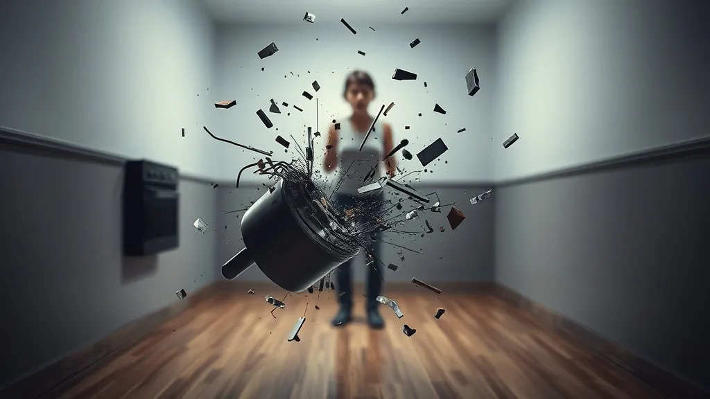 Dream symbol: appliance breaking apart: symbolism: Indication of Loss of Control in Life