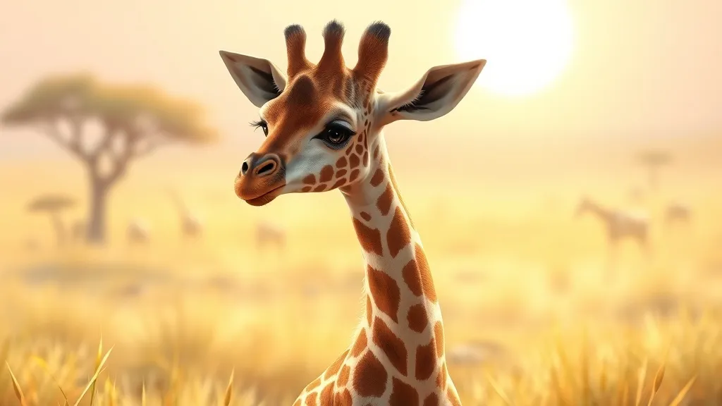 Dream symbol: baby giraffes: symbolism: New Beginnings and Potential